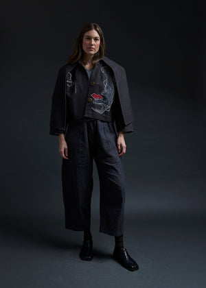 Midnight Metti Scarf Jacket