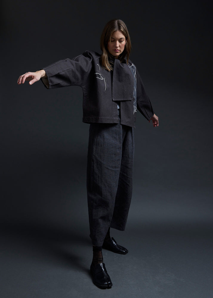 Midnight Metti Scarf Jacket