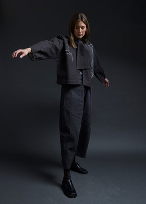 Midnight Metti Scarf Jacket