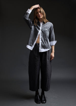 Black Jeans Trompe L'oeil Shirt