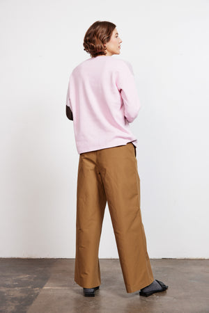 Blush Floral Long Pullover (Eco Collection)