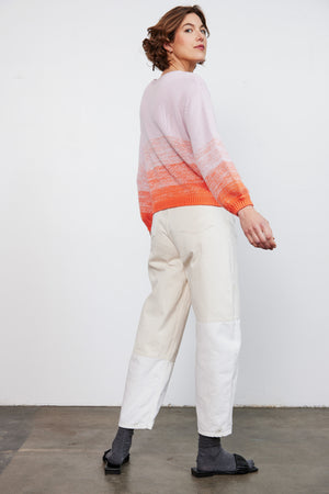 Orange Pink Ombre' Sweater (Eco Collection)