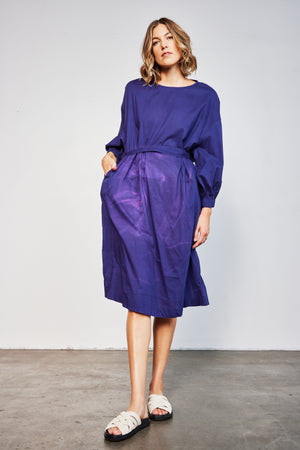
            
                Load image into Gallery viewer, Purple w/ Pink Tulle Print Dress
            
        